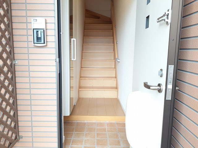 ソフテイルＤの玄関|きれいな玄関です