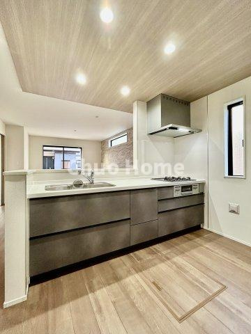 葛飾区西水元2丁目新築分譲住宅の前面道路含む現地写真|全面道路