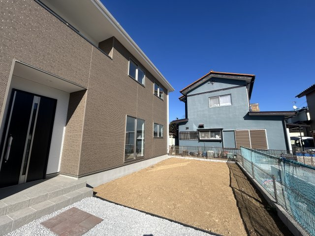 新築　佐波郡玉村町1期　2号棟の庭|佐波郡玉村町1期