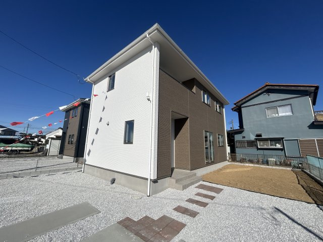 新築　佐波郡玉村町1期　2号棟の外観|佐波郡玉村町1期