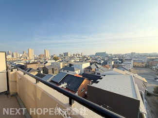 【展望】 | パールヒル尼崎　最上階角部屋・リフォーム済 | バルコニーからの眺望です♪周囲の目線も気になりませんね！