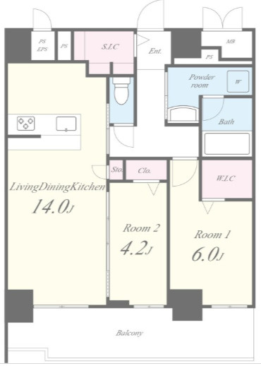 【間取り】 | ルクス エテルナ 江戸堀