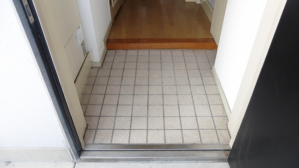 ウイングコート久留米の玄関|毎日通る玄関はこちらです