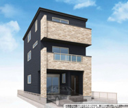 【名古屋市瑞穂区雁道町2丁目6−7新築戸建1号棟】✨️仲介手数料無料✨️御劔小学校・瑞穂ヶ丘中学校の画像