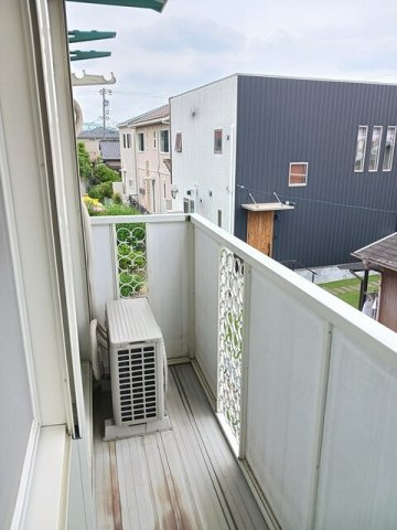 エクセル豊山のバルコニー