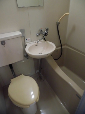 【浴室】 | コーポ木幡Ⅱ