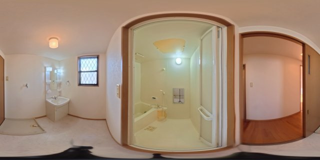 岡崎市赤渋町字西河原のアパートの浴室