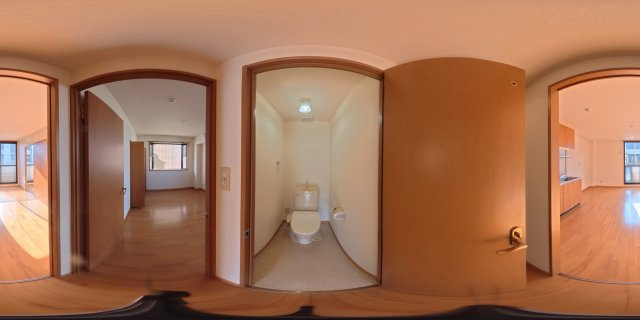 岡崎市赤渋町字西河原のアパートのトイレ