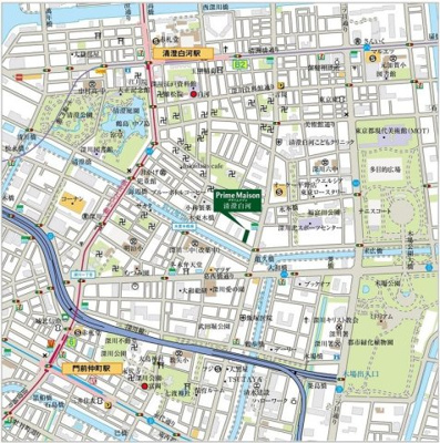 【地図】 | プライムメゾン清澄白河