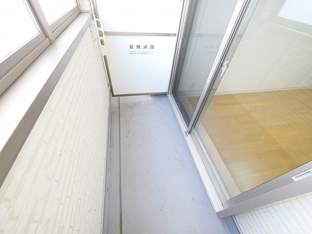 クレアール小泉東Ⅰのバルコニー