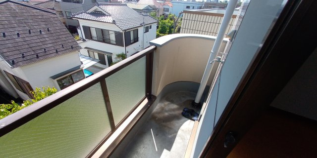 シティライフサトーのバルコニー