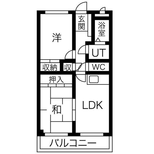 マンションウメノの間取り