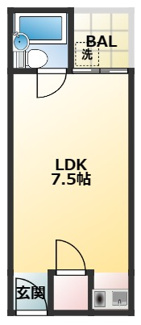 【間取り】 | プラザハピネス高安