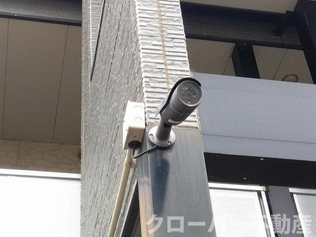 レオパレスあいれすと田村のセキュリティ