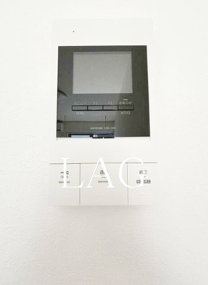 【セキュリティ】 | グランドール西尾久 | モニター付きインターフォンです。