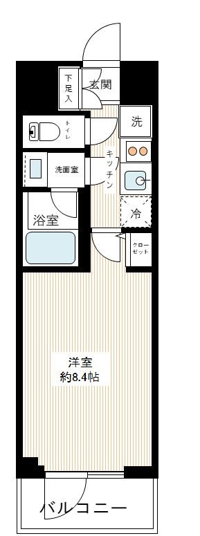 マキシヴハイズ南砂町の間取り