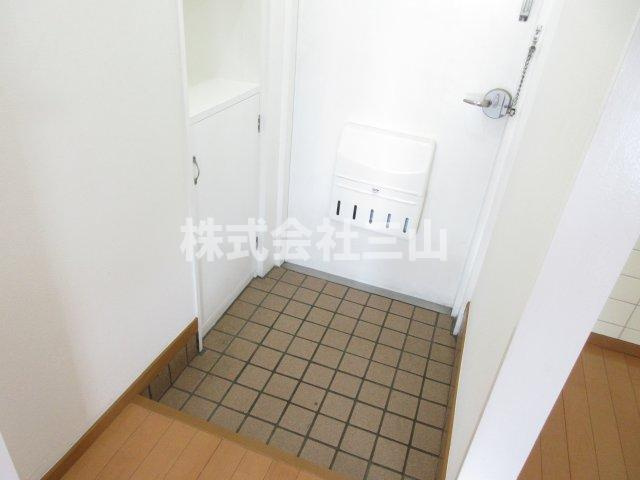 練馬区田柄２丁目の賃貸マンションの玄関