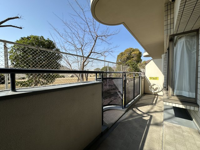 垂水五色山アーバンライフのバルコニー