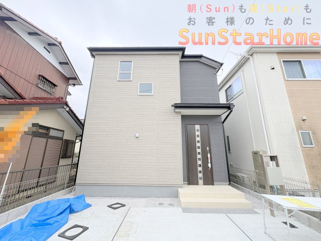 【サンスターホーム】あきる野市野辺　ファミリー向け新築戸建の外観