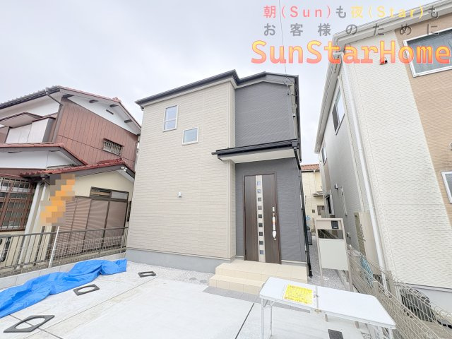 【サンスターホーム】あきる野市野辺　ファミリー向け新築戸建の外観