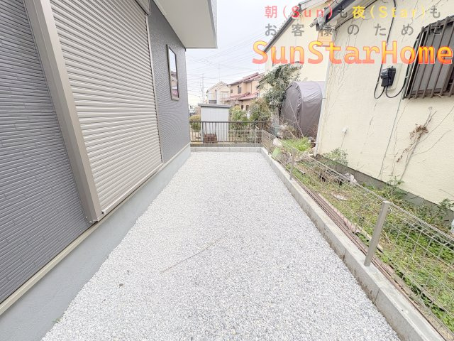 【サンスターホーム】あきる野市野辺　ファミリー向け新築戸建の庭