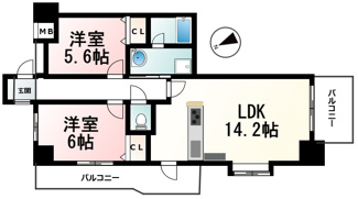 【間取り】 | アメニティ膳所
