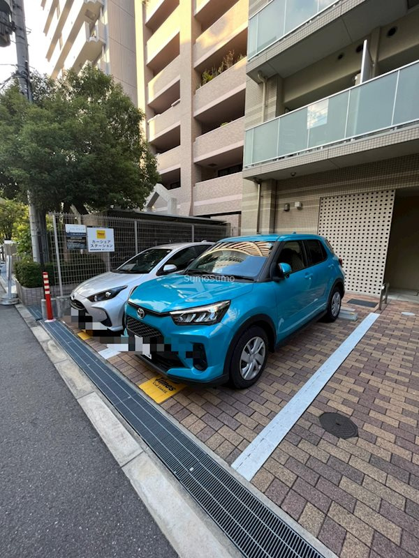 アーバネックス谷町Ⅱの駐車場|駐車場完備です