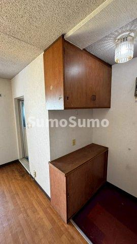 102大稲マンションの玄関