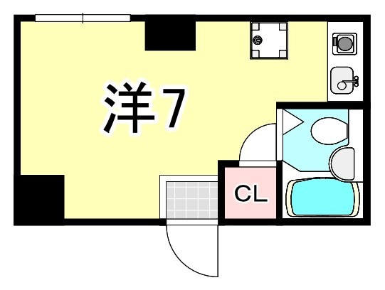HOOP須磨浦の間取り