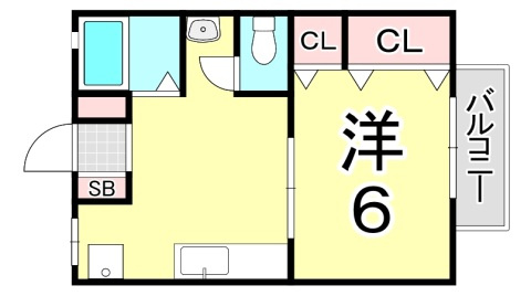 Aスクエア桜木町の間取り