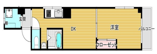 KMコートの間取り