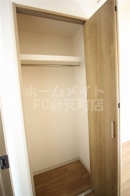 【収納】 | フォーリアライズ阿波座ウエスト | たっぷりとした収納スペースです