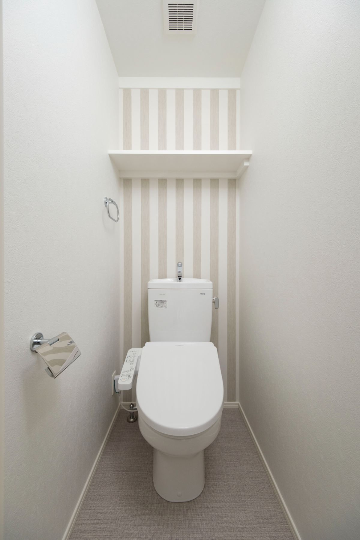 エンクレスト博多駅南GRACEのトイレ|清潔感のあるトイレです