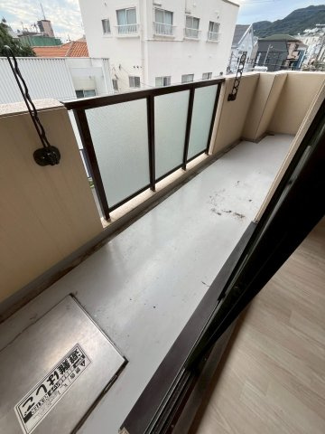 grande苦楽園口のバルコニー