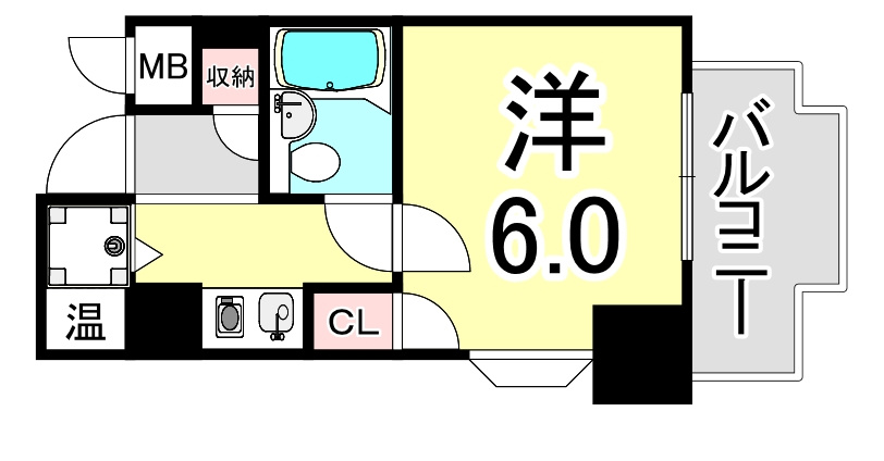 Epta神戸祇園の間取り