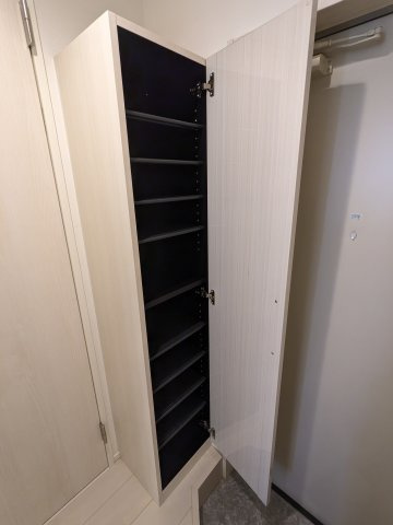 ソレアードの玄関|シューズボックス