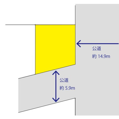 【区画図】 | シンプルモダンなデザイナーズハウス／鶴見区汐入町