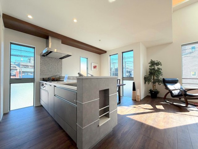 【キッチン】 | シンプルモダンなデザイナーズハウス／鶴見区汐入町