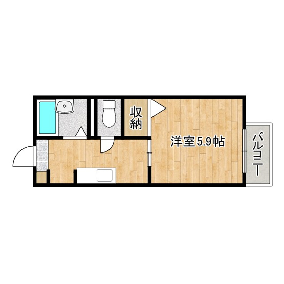 【間取り】 | ピースフルＢ棟