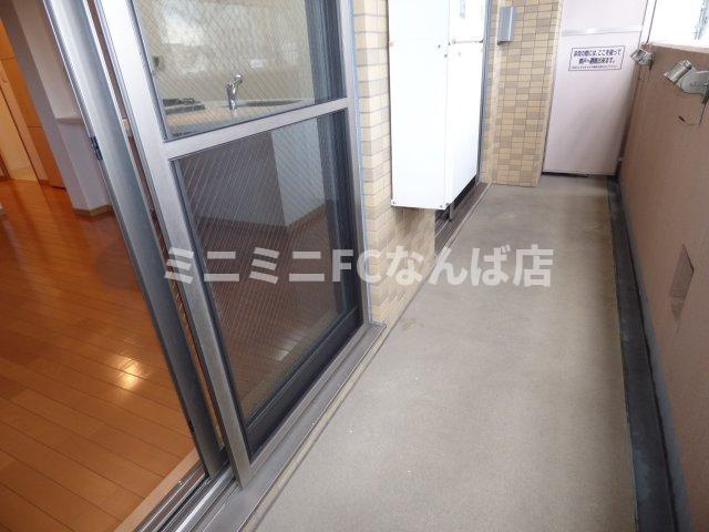 プレサンス本町リアルシティのバルコニー