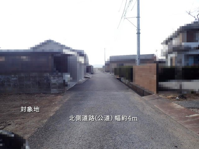 【前面道路含む現地写真】 | 南国市西山/Ａ号地