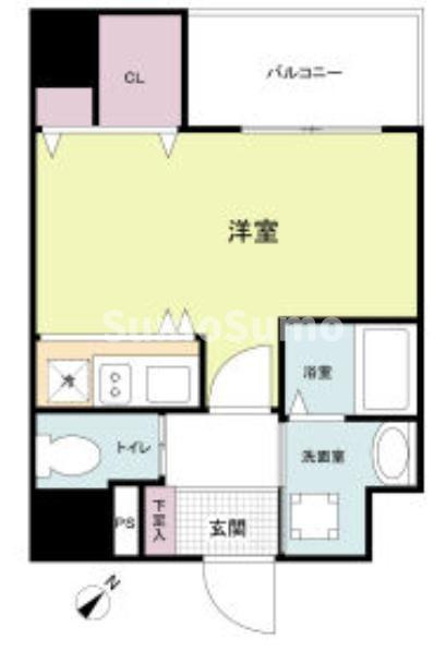 TOYOTOMi STAY　Premium 神戸湊川公園の間取り