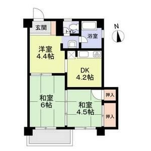 ヴィラ高取山の間取り