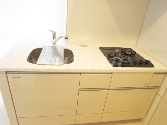 DIPS東十条駅前PREMIUMのキッチン|お料理しやすいガスコンロです☆