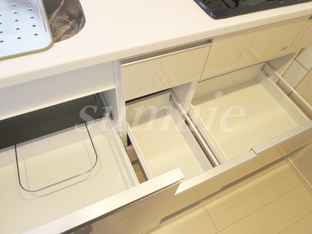 DIPS東十条駅前PREMIUMのキッチン|キッチン収納です☆