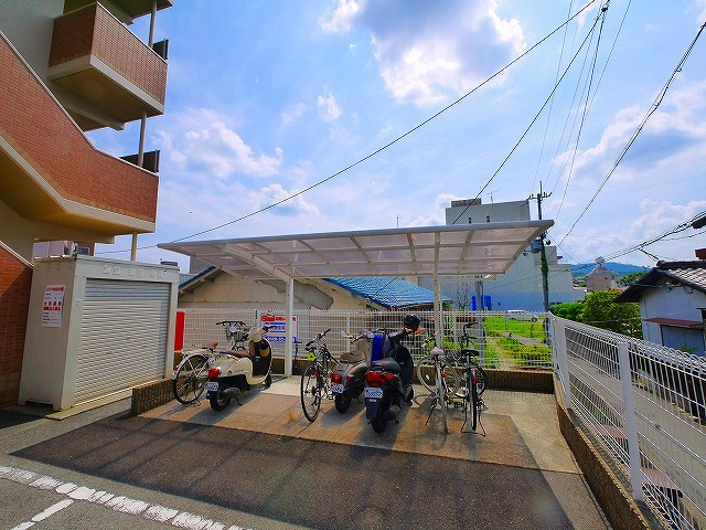 エフラス富雄のその他共用部分|駐輪場です