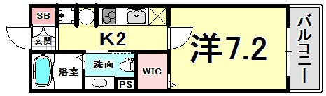 アルファレガロ兵庫の間取り