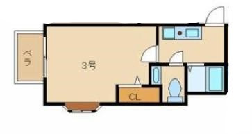 アメニティハイツ須磨寺の間取り