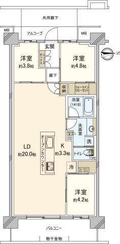 シエリアシティ千里山ホライゾンテラス(C棟)