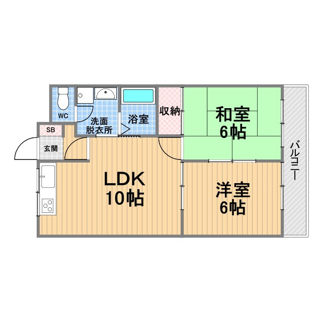 バンベールコートの間取り
